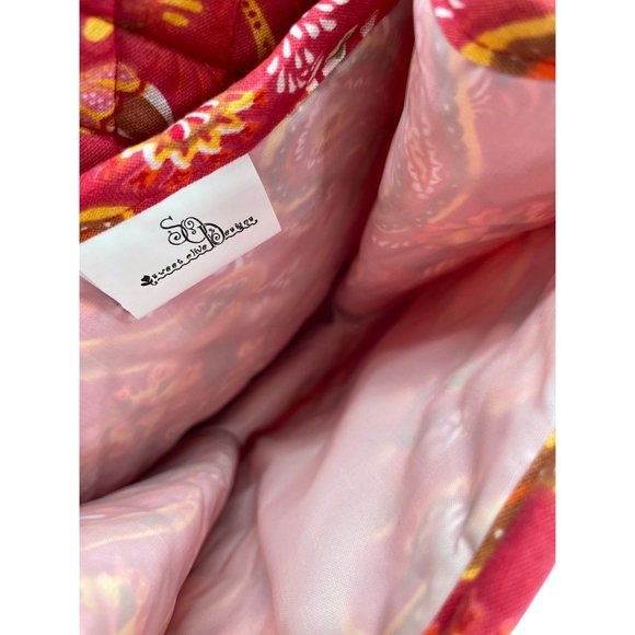 NWOT Sweet Olive Designs Paisley Print Quilted Lunchbox - Picture 4 of 6